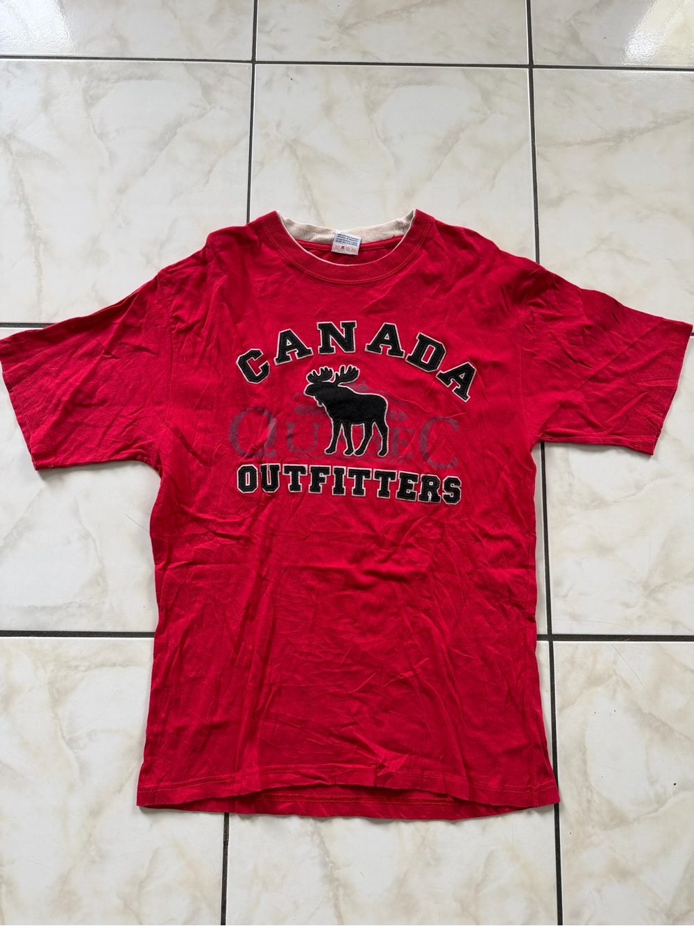 Red Graphic Short Sleeve Tee